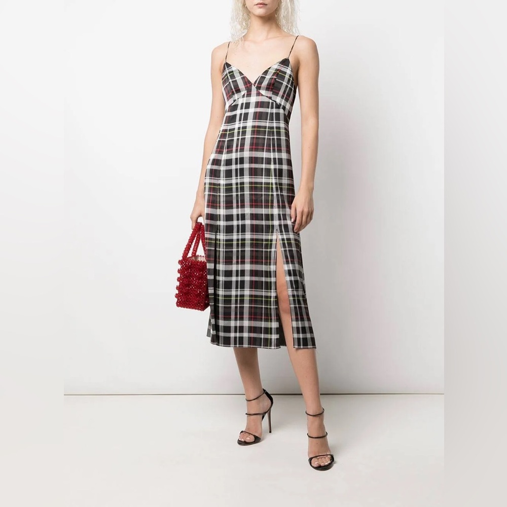 Alice + Olivia Juliette Plaid Dress